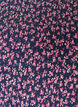 Kleid mit gesmoktem Oberteil und kleingebl&uuml;mtem Muster, Blau, Packshot image number 2