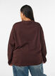 Basic T-Shirt mit langen &Auml;rmeln, Braun, Model image number 2