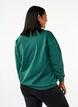 Sweatshirt mit Frottee-Schriftzug, Grün, Model image number 2