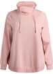 Sweatshirt mit hohem Kragen und Taschen, Rot, Packshot image number 0