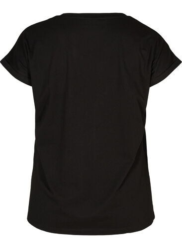 T-Shirt, Black, Packshot image number 1