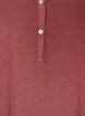 Langarmshirt mit V-Ausschnitt und Kn&ouml;pfen, Braun, Packshot image number 2