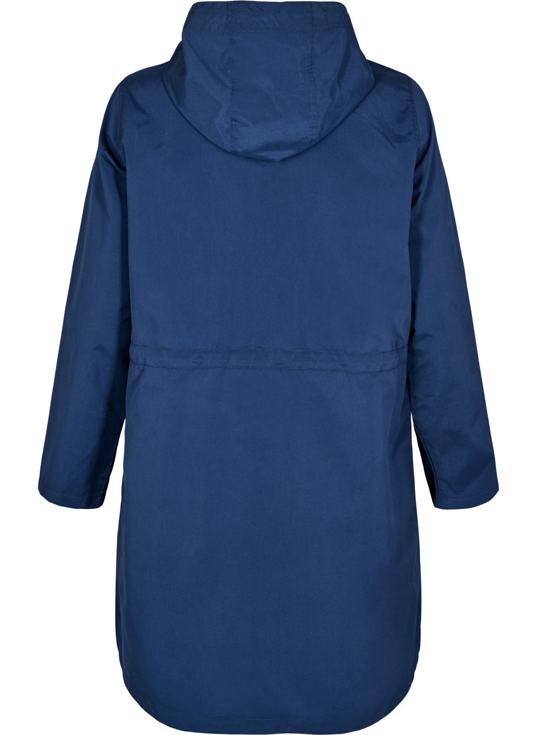 Zizzi FLASH - Leichter Parka mit Kapuze, Blau, Packshot image number 1