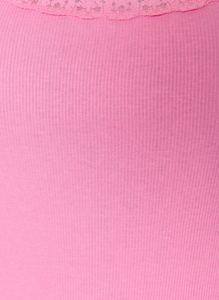 Top mit Spitzen, Pink, Packshot image number 2