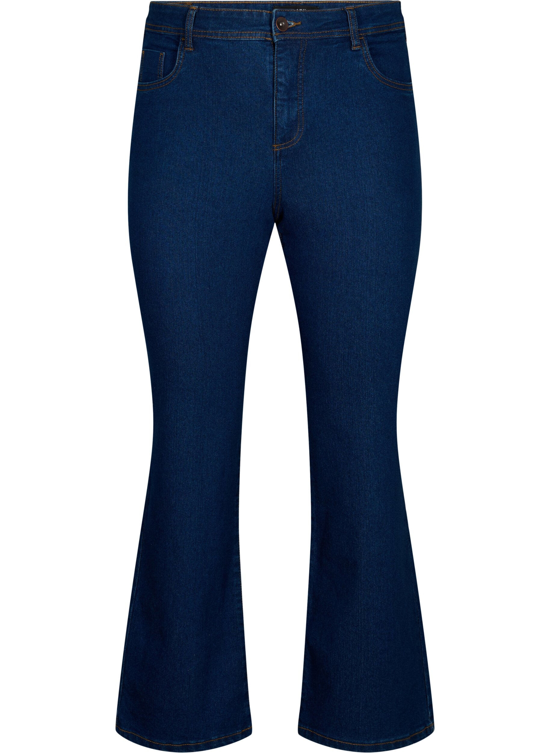 FLASH - Hoch taillierte Jeans mit Bootcut