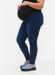 Schwangerschafts-Jeggings aus Baumwollmischung, Blau, Model image number 2
