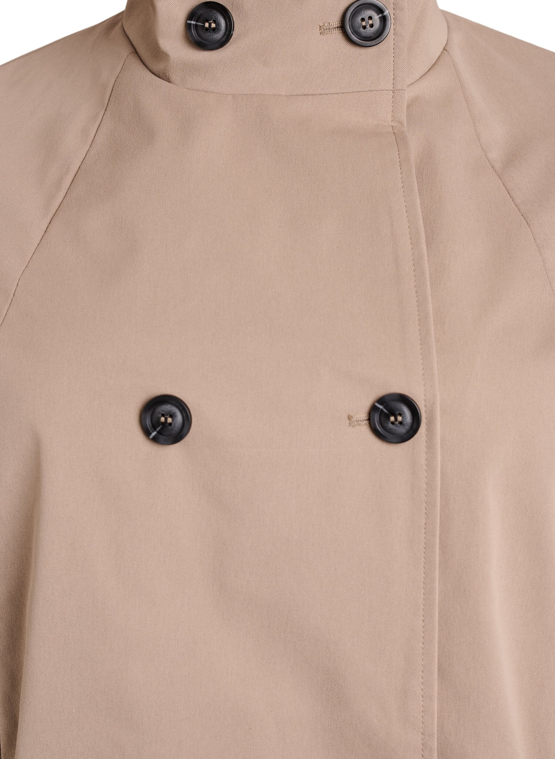 ZizziFr&uuml;hlingsjacke aus wasserabweisendem Material mit A-Linie, Grau, Packshot image number 2