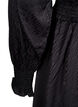 Kleid mit Smockdetails, Schwarz, Packshot image number 3