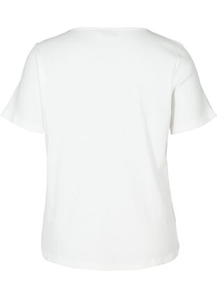 T-Shirt mit kurzen Ärmeln und V-Ausschnitt, Snow White, Packshot image number 1