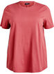 Basic-T-Shirt aus Baumwolle mit Rundhalsausschnitt, Rot, Packshot image number 0