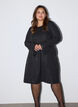 Kurzes Paillettenkleid in A-Linie, Schwarz, Model image number 3