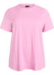 Basic-T-Shirt aus Baumwolle mit Rundhalsausschnitt, Pink, Packshot image number 0
