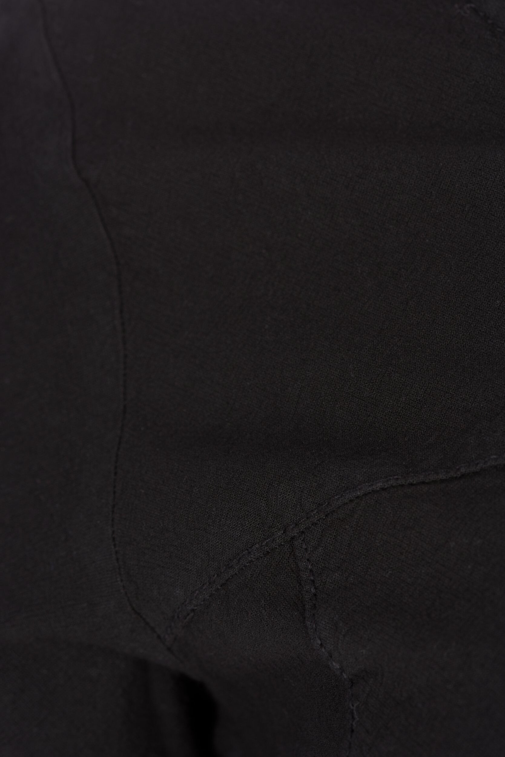 Zizzi Baumwollkleid mit kurzen &Auml;rmeln, Schwarz, Packshot image number 2