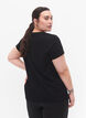 Trainings-T-Shirt mit Print, Black w. Graphics, Model image number 1