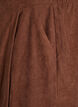 Kurzer Rock aus Cord, Braun, Packshot image number 2