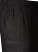 Viskosehose mit elastischem Bund und geraden Beinen, Schwarz, Packshot image number 2