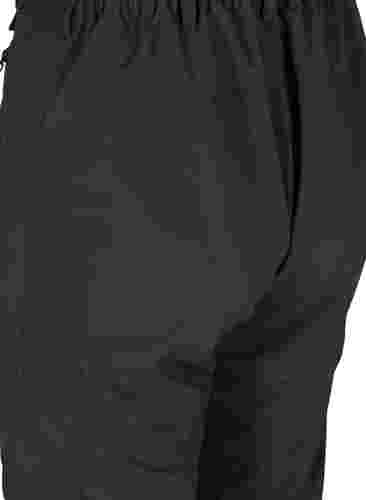 Wanderhose mit Taschen, Black, Packshot image number 3