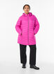 Leichte Jacke mit Taschen und abnehmbarer Kapuze, Rot, Model image number 1