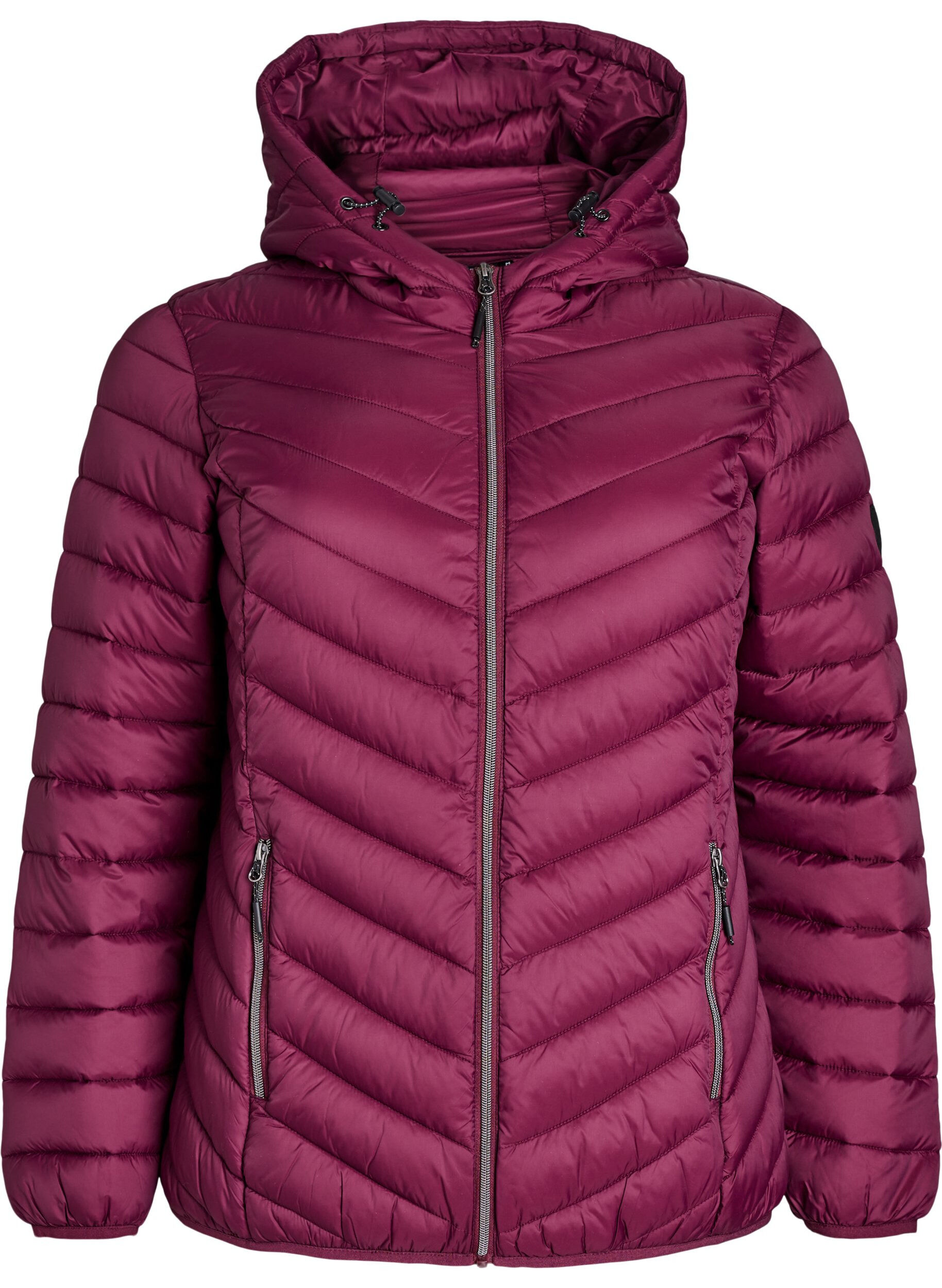Leichte Steppjacke mit Kapuze