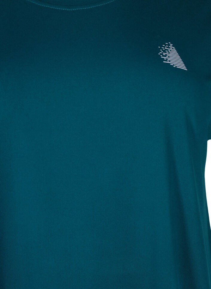 Kurzarm Trainingsshirt, Grün, Packshot image number 2