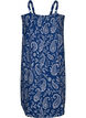 Midi-Tr&auml;gerkleid aus Bio-Baumwolle, Blau, Packshot image number 1