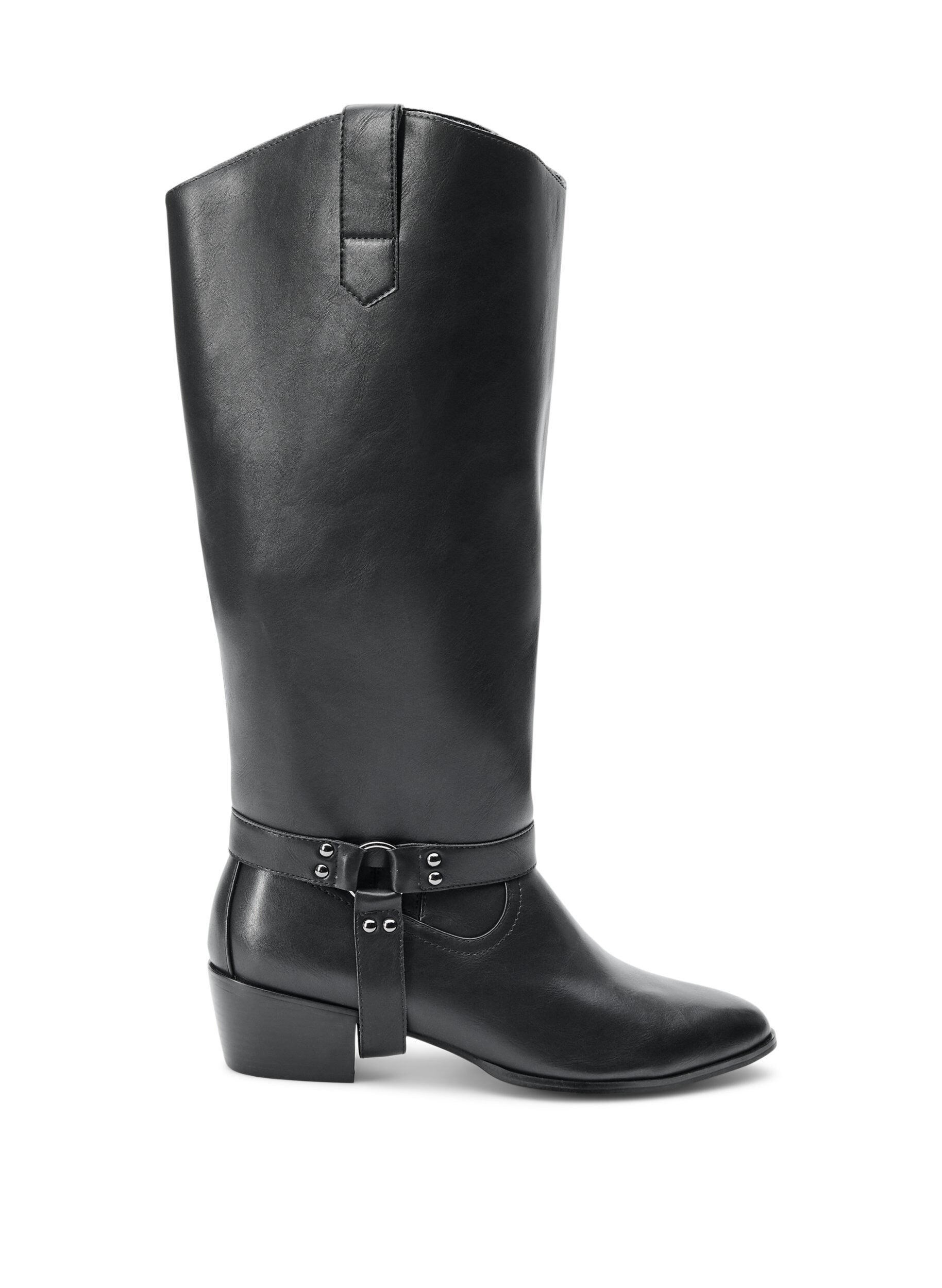 Weiter Passform - Langschaftstiefel mit abnehmbarem Schaft