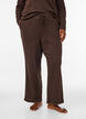 Pyjamahose aus Bio-Baumwolle mit Lochstickerei, Braun, Model image number 0