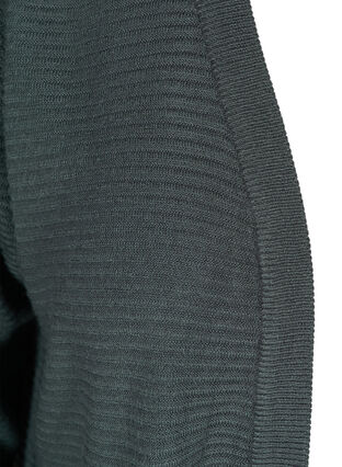 Strick-Cardigan mit Struktur, Dark Slate, Packshot image number 2
