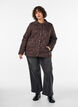 Leicht wattierte Jacke mit dekorativer Steppung, Braun, Model image number 1