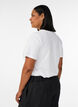 T-shirt aus Baumwolle mit Print, Wei&szlig;, Model image number 2