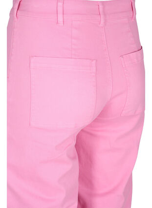 Flared Jeans mit hoher Taille, Pink, Packshot image number 3