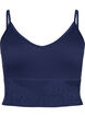 Nahtloses BH-Oberteil, Peacoat ASS, Packshot image number 0