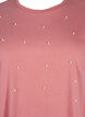 T-Shirt mit Perlen, Heather Rose Washed, Packshot image number 2
