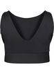 CORE, MID SUPPORT SPORTS BRA - Sport-BH mit V-Rücken, Black, Packshot image number 1