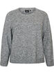 Lockerer Pullover mit Rundhalsausschnitt, Grau, Packshot image number 0