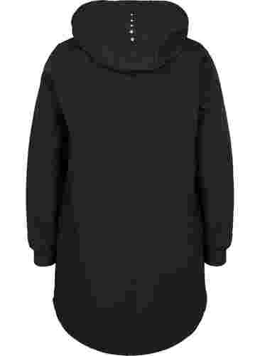 Softshell-Jacke mit Fleece, Black Solid, Packshot image number 1