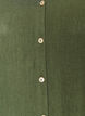 Bluse aus Leinen und Viskose mit V-Ausschnitt, Gr&uuml;n, Packshot image number 2