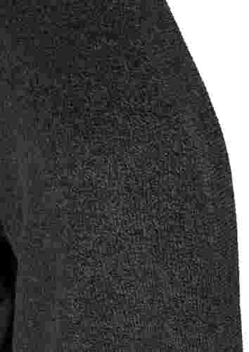 Melierter Strickcardigan mit Taschen, Dark Grey Melange, Packshot image number 2