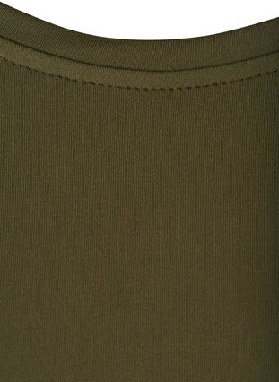 Einfarbiges Trainings-T-Shirt, Ivy Green, Packshot image number 3