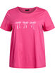 Baumwoll-T-Shirt mit Motiv, Raspberry w. Bows, Packshot image number 0