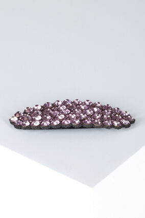 Haarspange mit Steinen, Purple Shimmer, Packshot image number 1