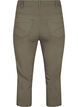 Eng anliegende Capri-Hose aus einer Viskosemischung, Dusty Olive, Packshot image number 1