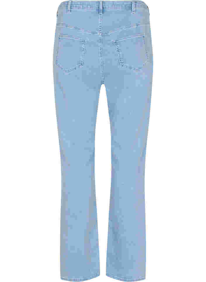Megan-Jeans mit extra hoher Taille, Light blue, Packshot image number 1