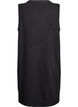 Kurzes &auml;rmelloses Strickkleid, Schwarz, Packshot image number 1