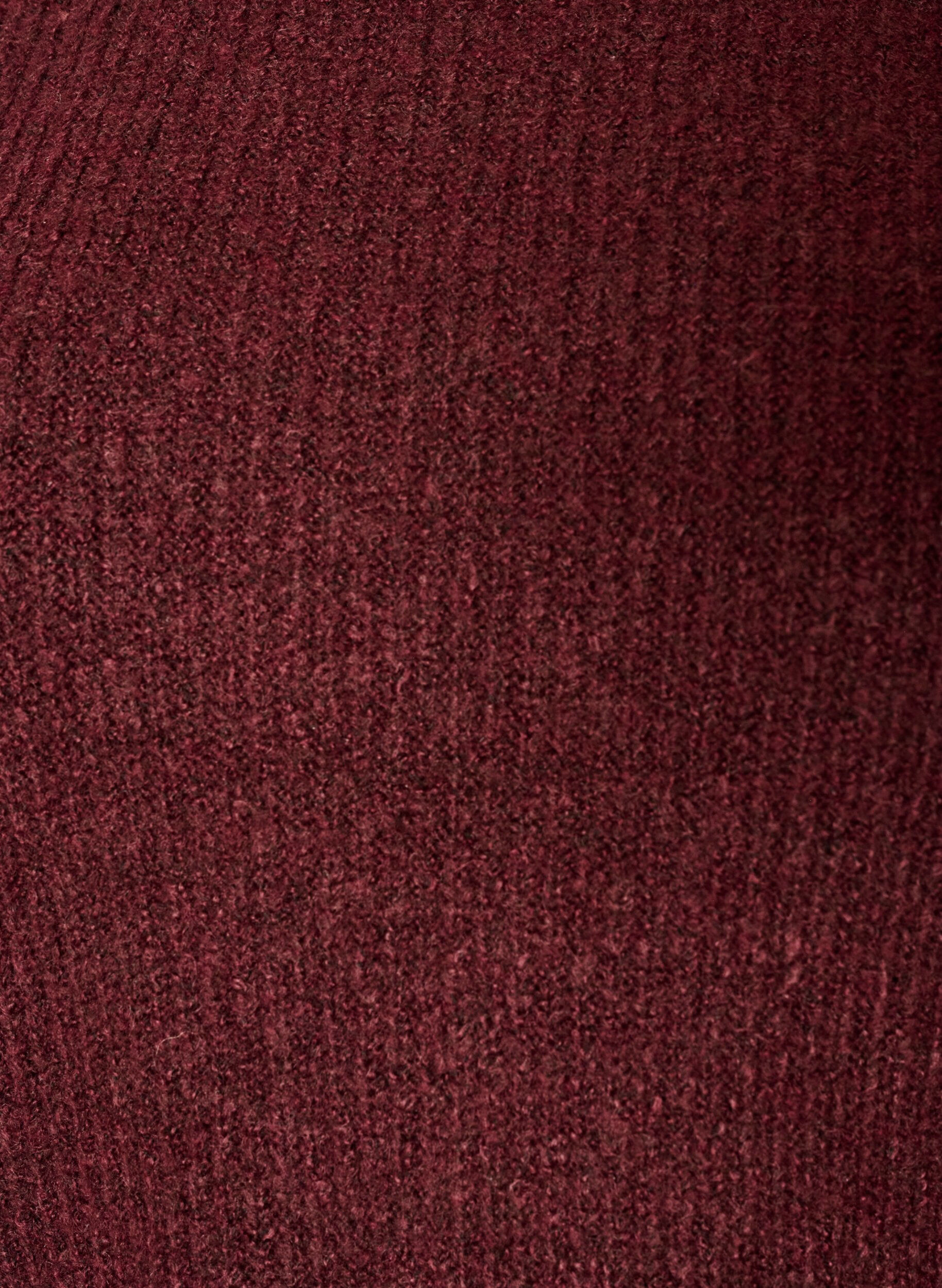 ZizziStrickbluse in A-Linie, Rot, Packshot image number 2