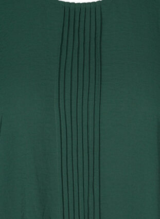 Bluse mit 3/4-Puffärmeln und Smock, Pine Grove, Packshot image number 2