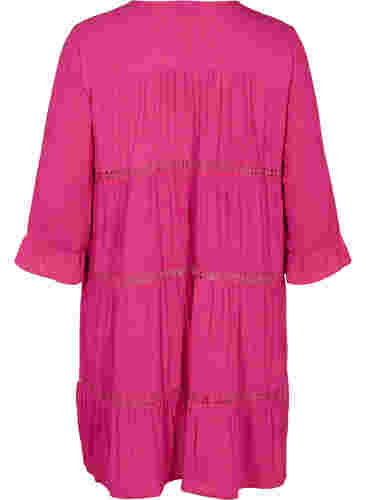 Strandkleid aus Baumwolle, Raspberry Rose, Packshot image number 1