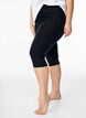 Basic-Leggings mit 3/4-Länge aus Viskose, Black, Model image number 0