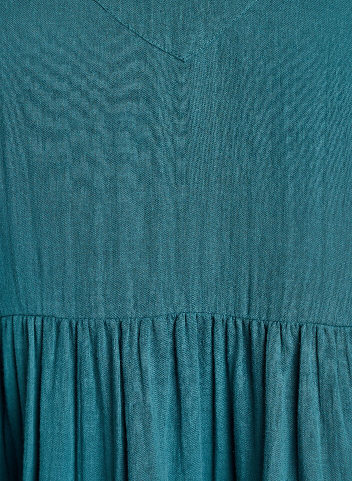 Strandkleid aus Baumwolle mit schmalen Tr&auml;gern, Gr&uuml;n, Packshot image number 2