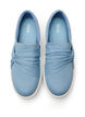 Extra-Weite - Slip-On mit Knotendetail, Blau, Packshot image number 2